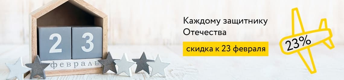 Каждому Защитнику Отечества - 23%