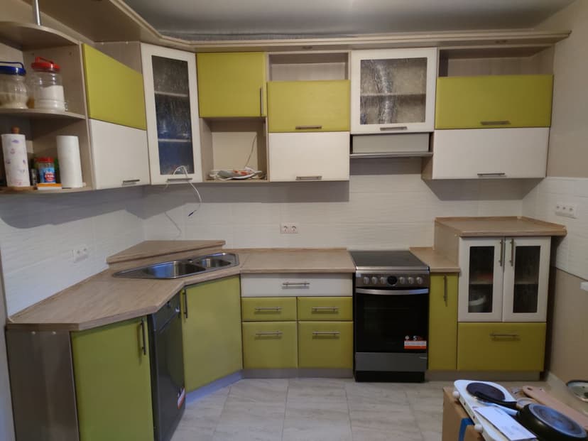 Замена столешницы из ЛДСП в Санкт-Петербурге, пр. Энтузиастов