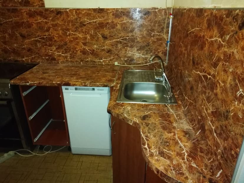 Замена столешницы из ЛДСП в Санкт-Петербурге, ул. Лёни Голикова